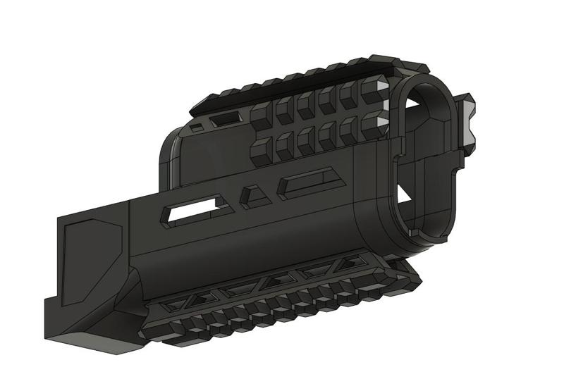 Airsoft ak 74 handguard