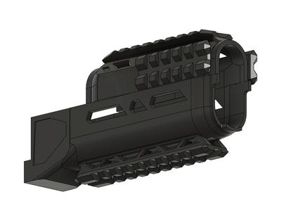 Airsoft ak 74 handguard