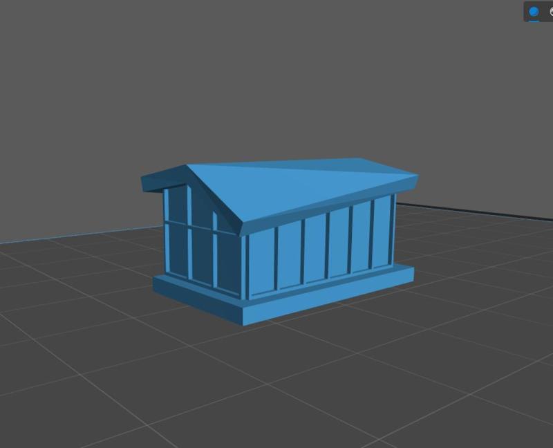 HOUSE VILLA BUNGALOW 1:350 ARCHITECTURE MODEL DIORAMA