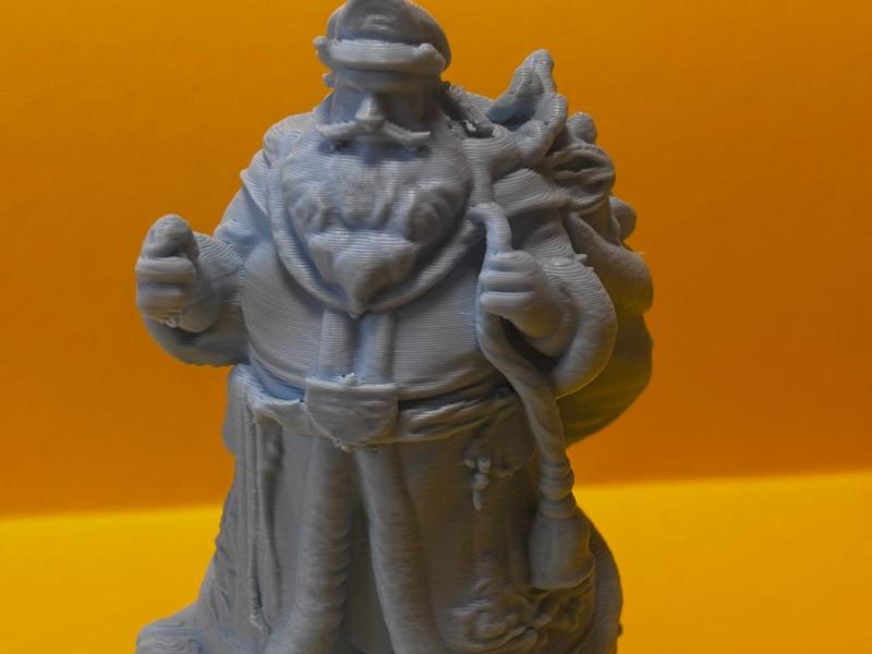 Christmas santa claus figurine