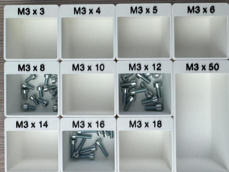 Schrauben Screws Organizer
