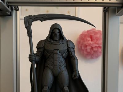 Futuristic Grim Reaper of the Future 