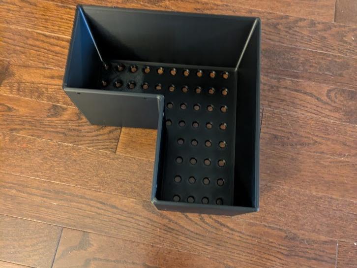 Deep storage bin