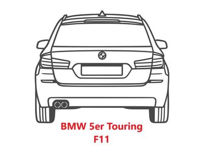 BMW 5 Series Touring F11 lines sketched