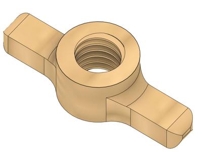 Rigid Vacuum Filter Holder Nut
