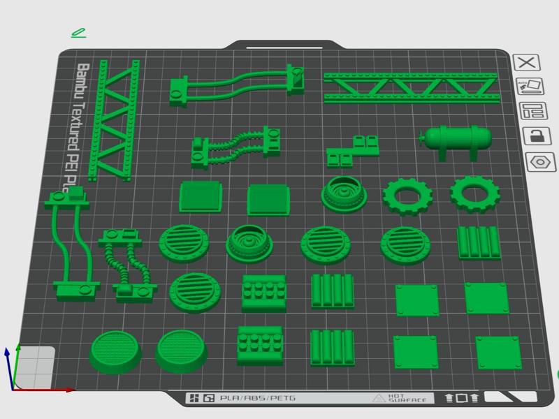 Greebles For Scratch Building