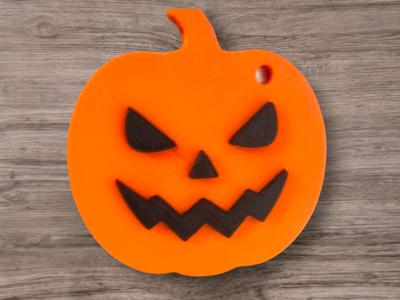 pumkin keychain or magnet 10x3mm
