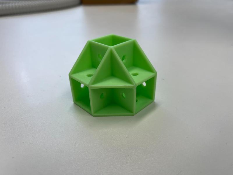 3-way connector for 20x20 profiles