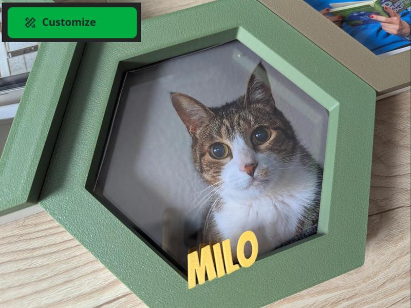 Hexatiles - Picture Frame - Fully Customizable