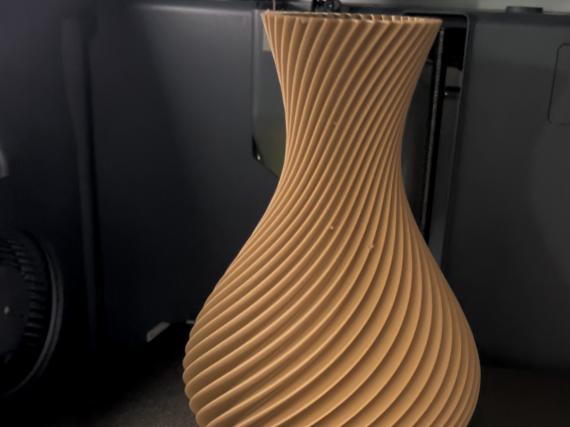 Makezi VELA Vase –  3D Printed Home Decor (222mm)