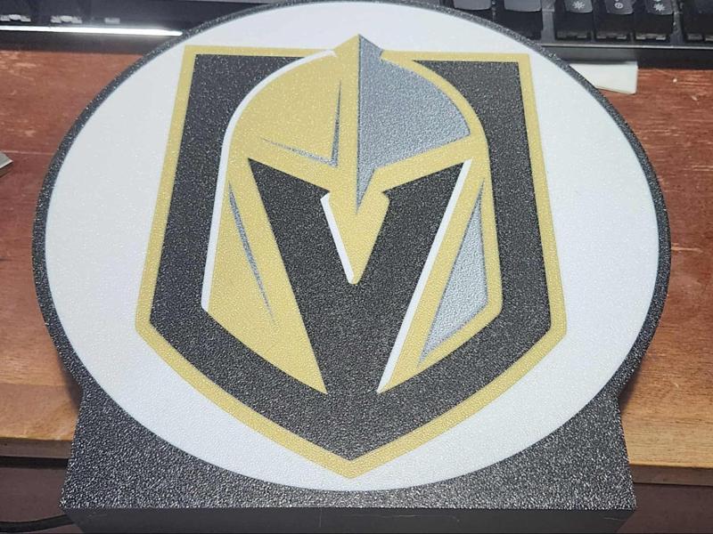 Vegas Golden Knights Light Box