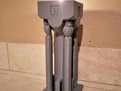 Hogwarts-Inspired Flaming Torch Candle Holder