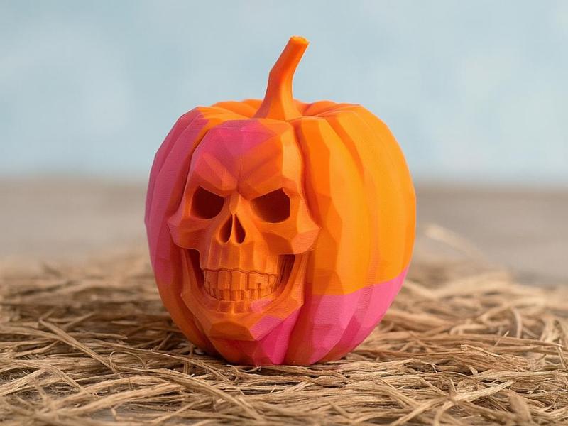 The Whispering Skull Pumpkin 