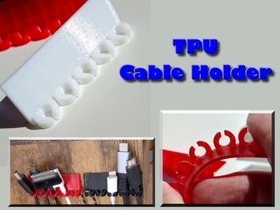TPU Cable holder