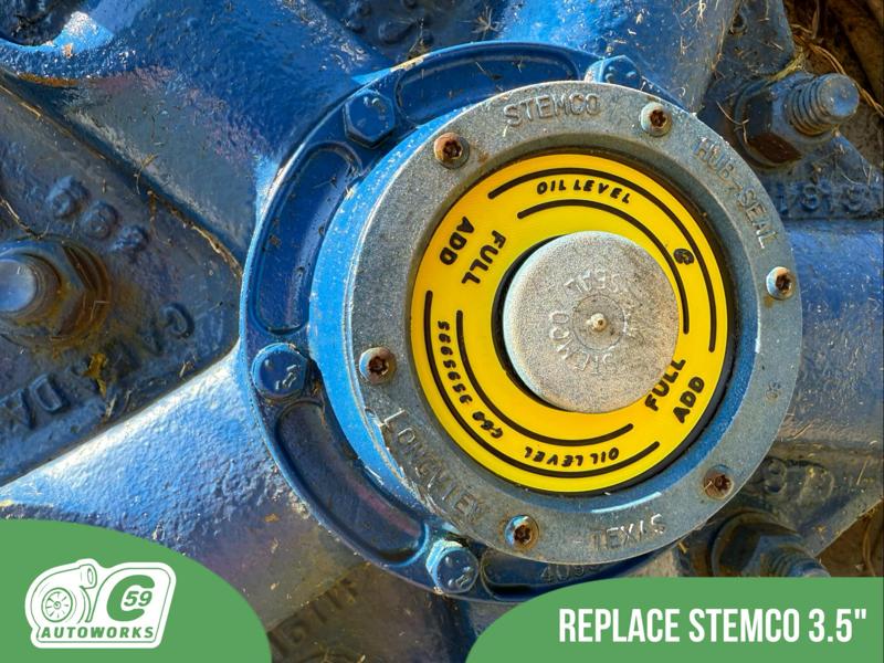 Stemco 3.5 Axle Window Cap