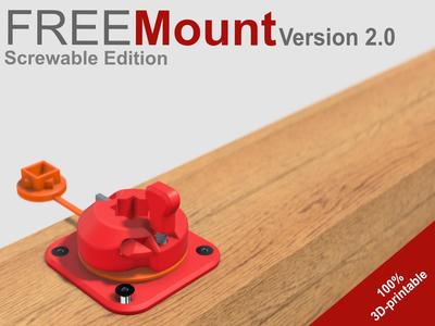 FREEMount Screwable Edition 100% printable