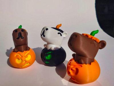 Capypumpkin (with and without AMS!)