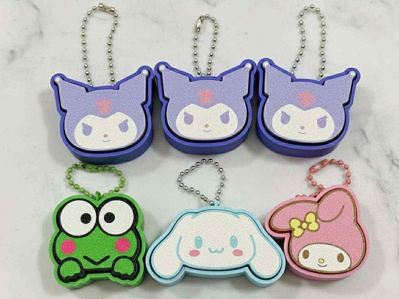 Sanrio Kuromi, Keroppi, Cinnamoroll,Melody Clicker