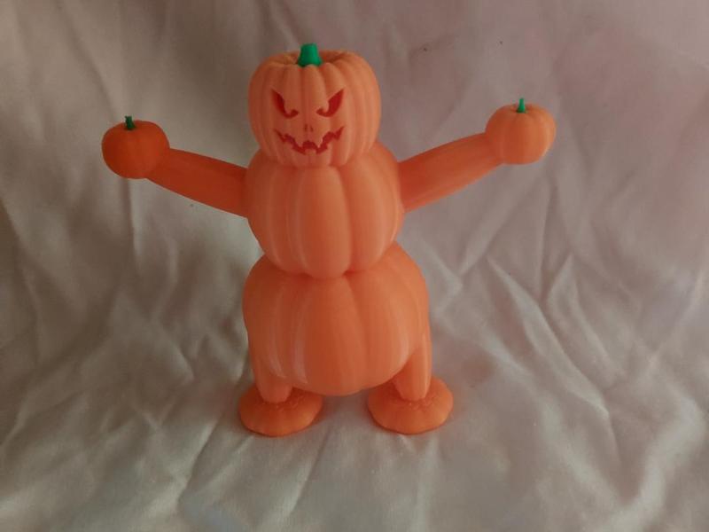 Mr Pumpkin Dude (lighted
