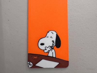 Snoopy Laughing Bookmark