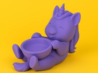 Unicorn Jewelry Bowl / Catch All