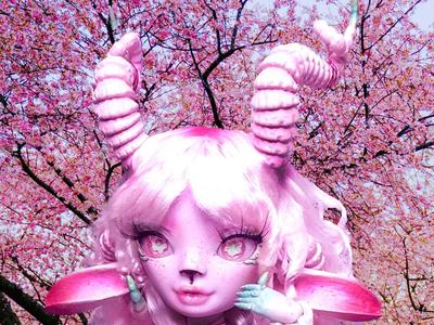 Spring Faun Horns for Rainbow High Doll