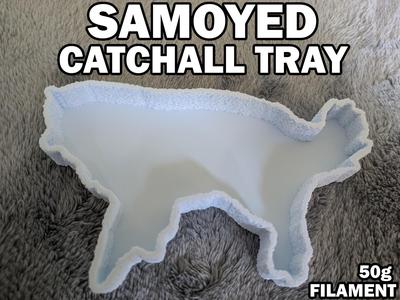 Samoyed Catchall Tray