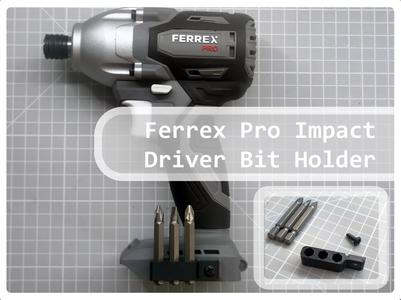 Ferrex Pro Impact Driver Bit Holder