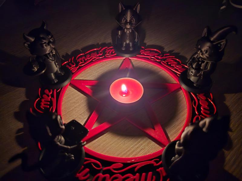 Halloween - The Circle of the 5 Mystic Cats 