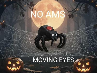 Cute Halloween Spider with moving eyes NO AMS