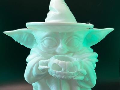 Halloween Yoda – Pumpkin Wizard Edition
