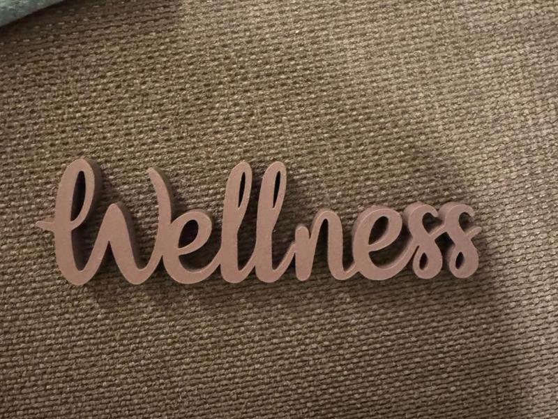 Wellness Lettering