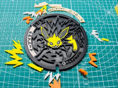 pokemon puzzle Pokéfuta - Jolteon - pokefuta