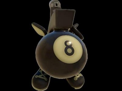 CS2 8 Ball Charm  