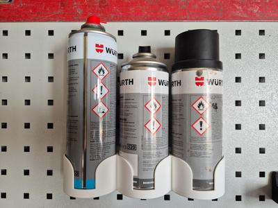 Würth Spray Can Holder Garant Perforated Panel