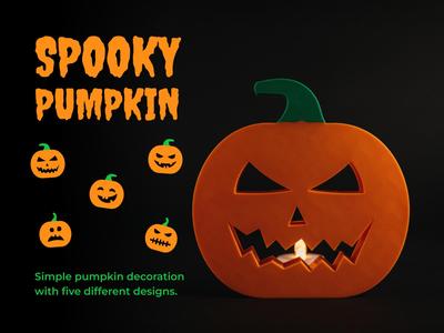 Simple Halloween Pumpkin Decorations