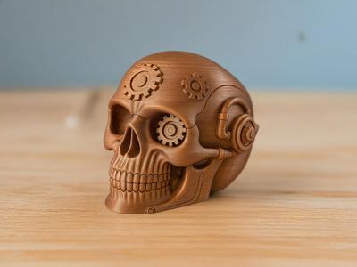 Halloween - Steampunk Skull