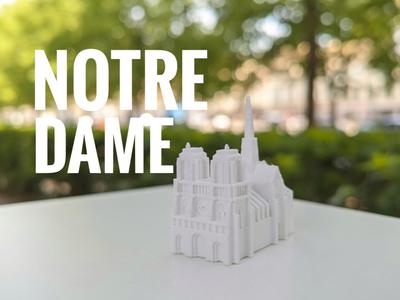 Notre Dame Miniature