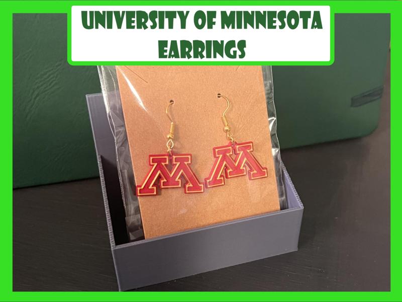 University of Minnesota - Earrings