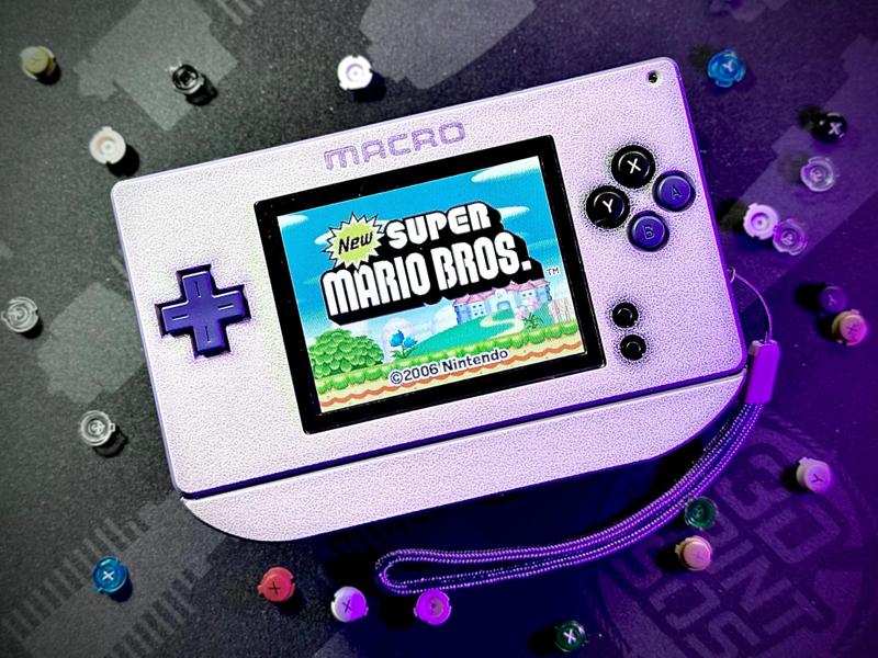 MacroSOS v2 - DS - 3DPrintable GameBoy DSLite Case