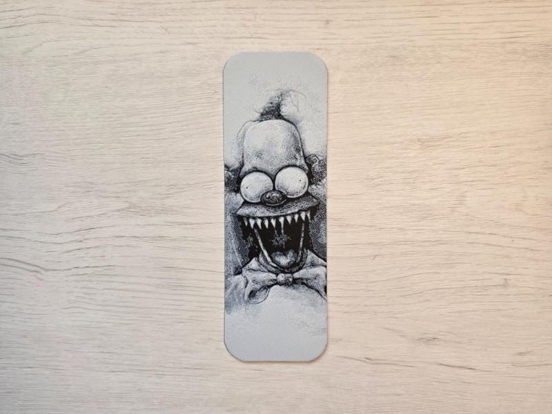 Krusty Halloween Bookmark