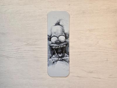 Krusty Halloween Bookmark
