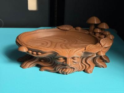 Forest Spirit Key Tray – Enchanted Nature Bowl