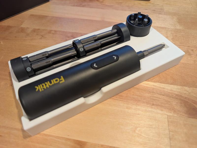 Fanttik screwdriver tray for Nex S1 Capsule deluxe