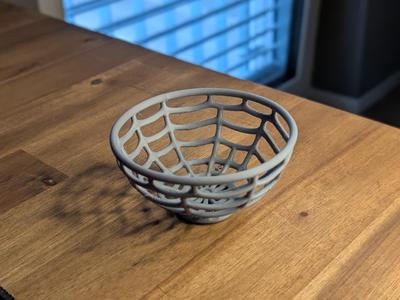 Spiderweb Candy Bowl for Halloween Snacks
