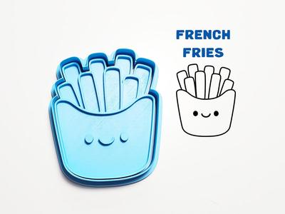 French Fries Cookie Cutter / Stamp