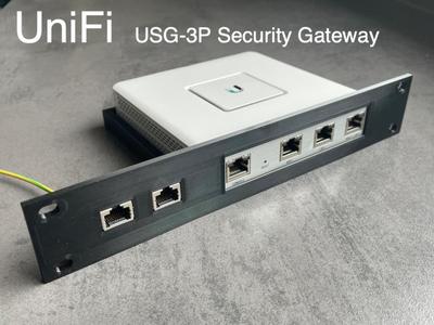 Ubiquiti UniFi USG-3P Security Gateway | 10" Rack