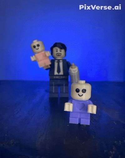 Big Brick Dad of Twins