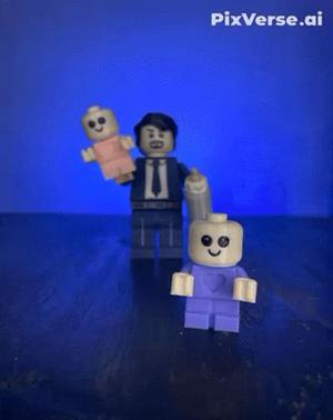 Big Brick Dad of Twins