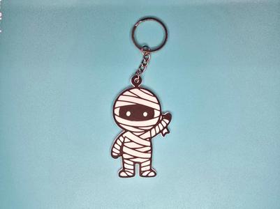 Mummy Keychain
